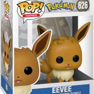 Funko Pop! Games: Pokemon - Eevee - Collectable Vinyl Figure - Gift Idea - Official Merchandise - Toys for Kids & Adults - Video Games Fans - Model Figure for Collectors and Display