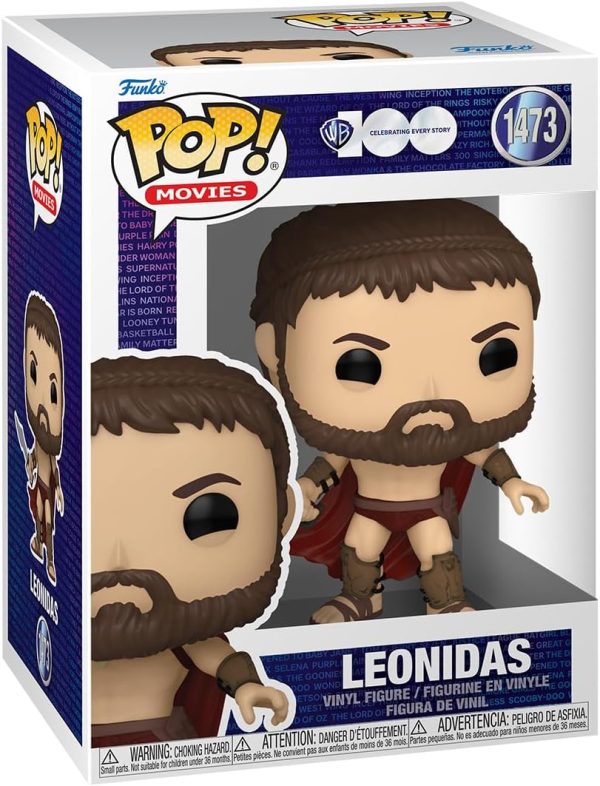 Funko POP! Movies: 300 - King Leonidas - 1/6 Odds for Rare Chase Variant - 300 The Movie - Collectable Vinyl Figure - Gift Idea - Official Merchandise - for Kids & Adults - Movies Fans