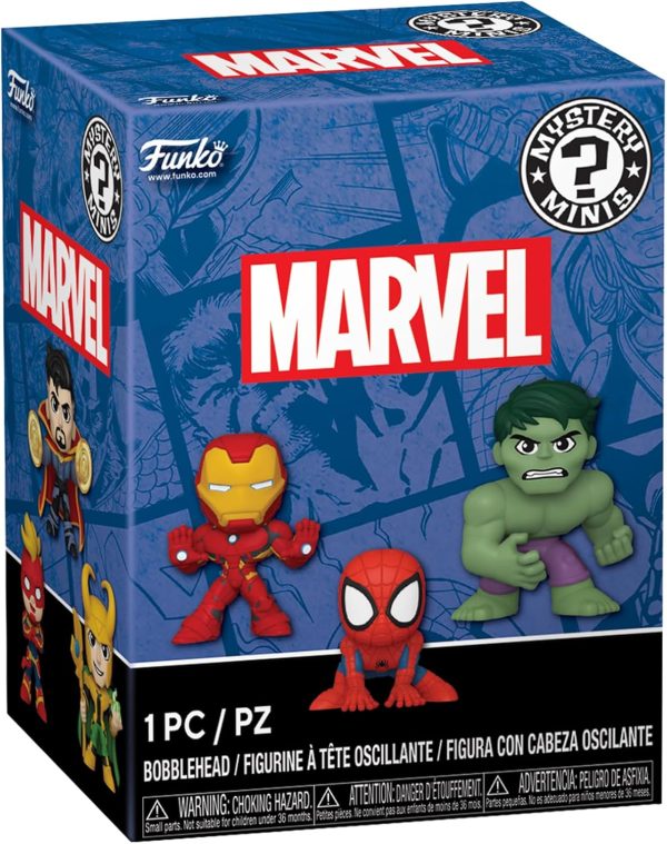 Funko Mystery Mini - Marvel Heroes - 1 of 12 to Collect - Styles Vary - Collectable Vinyl Figure - Gift Idea - Official Merchandise - for Kids & Adults - Marvel Fans - Mini Figure for Collectors