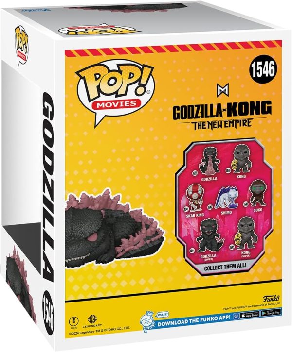 Funko Pop! Movies: Godzilla vs Kong The New Empire: Sleeping Godzilla. Amazon Exclusive