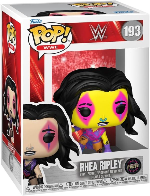 Funko Pop! WWE: Rhea Ripley - Wrestlemania 40-1/6 Odds for Rare Chase Variant - Collectable Vinyl Figure - Gift Idea - Official Merchandise - Toys for Kids & Adults - Sports Fans