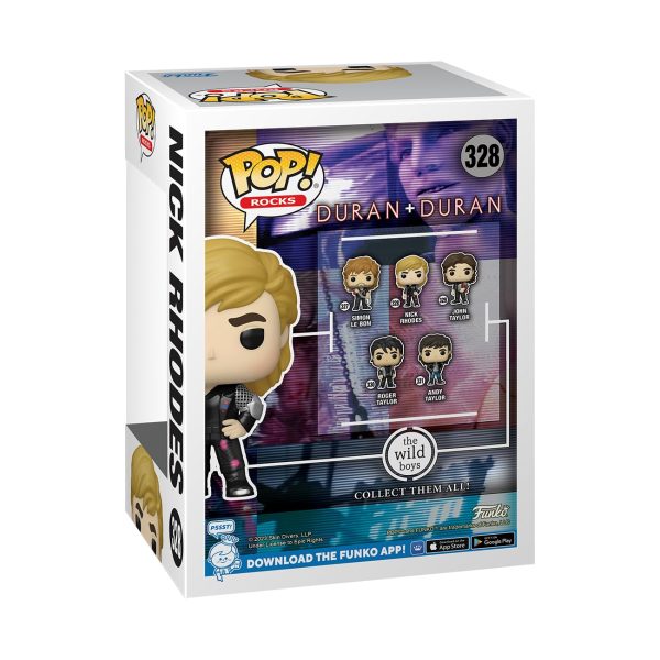 Funko POP! Rocks: Duran Duran - Wild Boys Nick Rhodes - Collectable Vinyl Figure - Gift Idea - Official Merchandise - for Kids & Adults - Music Fans - Model Figure for Collectors and Display