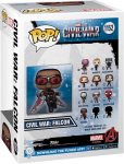 Funko Pop Marvel: Captain America: Civil War Build A Scene - Falcon Figure 10 of 12 - Amazon Exclusive - Collectable Vinyl Figure - Gift Idea - Official Merchandise - Toys for Kids & Adults