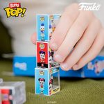 Funko Bitty POP! Disney - Mickey. 4-Pack - Mickey Mouse. Minnie Mouse (Pink Dress). Pluto and A Surprise Mystery Mini Figure - 0.9 Inch (2.2 Cm) Collectable - Stackable Display Shelf Included