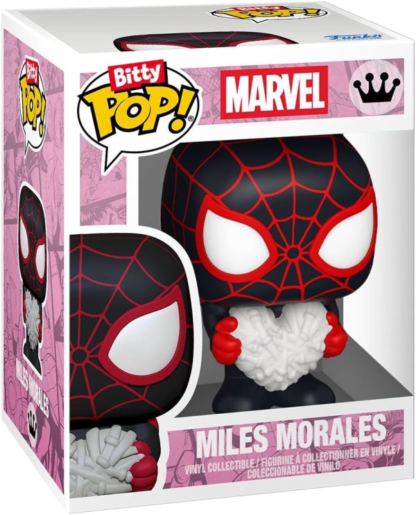 Funko Bitty Pop! Bouquet: Spider Man - Miles Morales and Ghost Spider - 0.9 Inch (2.2 Cm) Collectable - Gift Idea - Party Bags - Stocking Stuffers