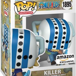 Funko Pop! Animation: One Piece - Killer - Amazon Exclusive - Collectable Vinyl Figure - Gift Idea - Official Merchandise - Toys for Kids & Adults - Anime Fans - Model Figure for Collectors
