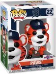Funko Pop! MLB: Detroit Tigers - Paws - MLB Mascots and Marks - Collectable Vinyl Figure - Gift Idea - Official Merchandise - Toys for Kids & Adults - Sports Fans - Figure for Collectors and Display