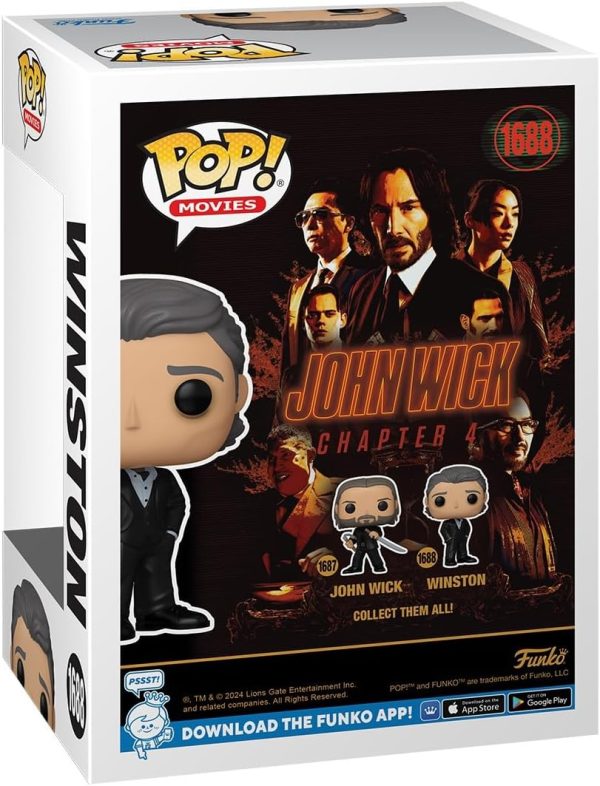 Funko POP! Movies: John Wick 4 - Winston - Collectable Vinyl Figure - Gift Idea - Official Merchandise - for Kids & Adults - Movies Fans - Model Figure for Collectors and Display
