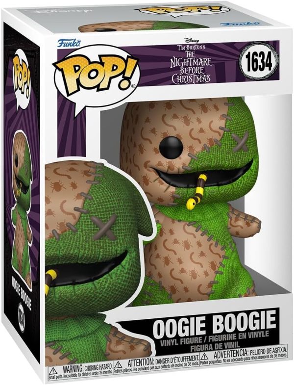 Funko Pop! Disney: Patchwork - Oogie Boogie - The Nightmare Before Christmas - Collectable Vinyl Figure - Gift Idea - Official Merchandise - Disney Fans - for Collectors and Display