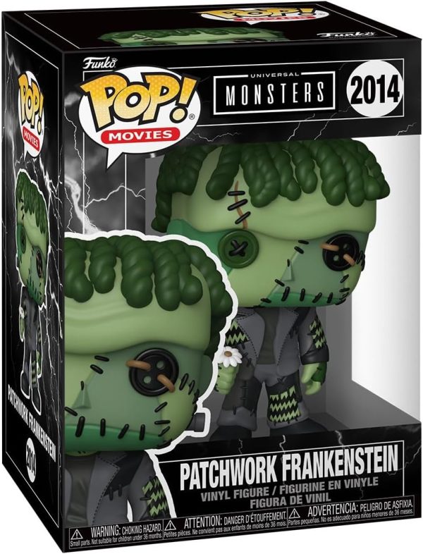 Funko Pop! Movies: Universal Monsters - Patchwork Frankenstein - Collectable Vinyl Figure - Gift Idea - Official Merchandise - Toys for Kids & Adults - Horror Fans - Figure for Collectors and Display