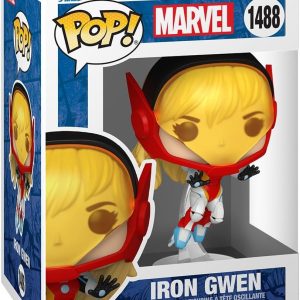 Funko Pop! Marvel: Spider-Gwen: Gwenverse - Iron Gwen - Collectable Vinyl Figure - Gift Idea - Official Merchandise - Toys for Kids & Adults - Marvel Fans - Model Figure for Collectors and Display
