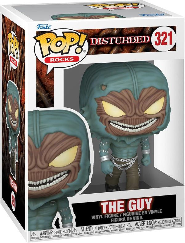 Funko POP! Rocks: Disturbed - The Guy - Collectable Vinyl Figure - Gift Idea - Official Merchandise - for Kids & Adults - Music Fans - Model Figure for Collectors and Display