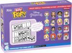 Funko Bitty Pop Disney Princesses - Cinderella. Snow White. Aurora and A Surprise Mystery Mini Figure - 0.9 Inch (2.2 Cm) Collectable - Stackable Display Shelf Included - Gift Idea