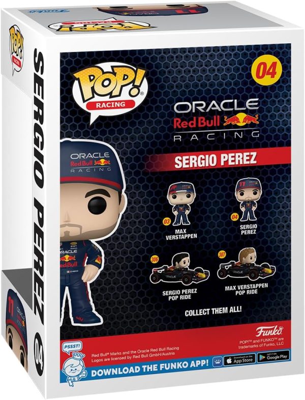 Funko POP! Vinyl: Formula 1- Sergio Perez - Red Bull F1 - Collectable Vinyl Figure - Gift Idea - Official Merchandise - for Kids & Adults - Sports Fans - Model Figure for Collectors and Display