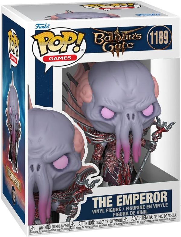 Funko Pop! Games: Baldur's Gate 3 - The Emperor - Collectable Vinyl Figure - Gift Idea - Official Merchandise - Toys for Kids & Adults - Video Games Fans - Model Figure for Collectors and Display
