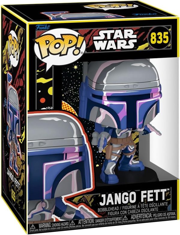 Funko Pop! Star Wars: Jango Fett - (Retro) - Collectable Vinyl Figure - Gift Idea - Official Merchandise - Toys for Kids & Adults - Movies Fans - Model Figure for Collectors and Display