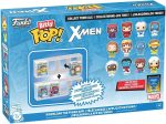 Funko Pop! Bitty: X-Men - Jean Grey. Angel. Iceman. and Cyclops - 0.9 Inch (2.2 Cm) - Anime Collectable - Gift Idea - Stackable Display Shelf Included