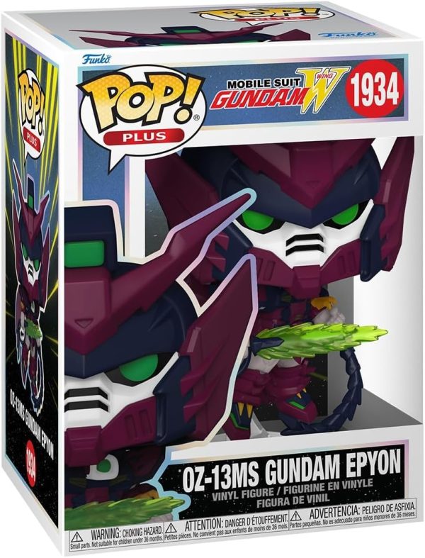 Funko Pop! Plus: Mobile Suit Gundam Wing - OZ-13MS Gundam Epyon - Collectable Vinyl Figure - Gift Idea - Official Merchandise - Toys for Kids & Adults - Anime Fans - Model Figure for Collectors