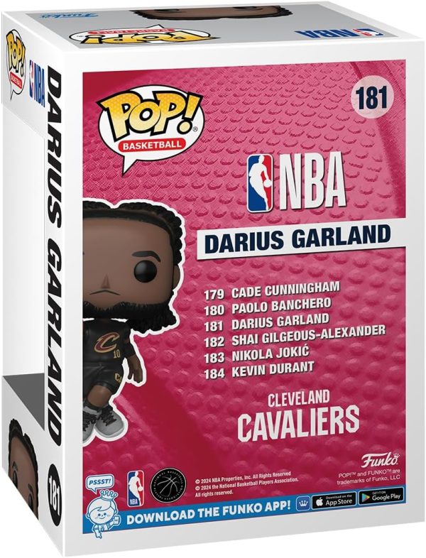 Funko POP! NBA: Cavs - Darius Garland - Collectable Vinyl Figure - Gift Idea - Official Merchandise - for Kids & Adults - Sports Fans - Model Figure for Collectors and Display