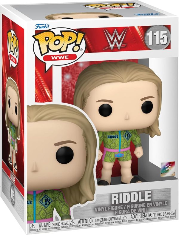Funko Pop WWE: Matt Riddle - Collectable Vinyl Figure - Gift Idea - Official Merchandise - Toys for Kids & Adults - Sports Fans - Model Figure for Collectors and Display