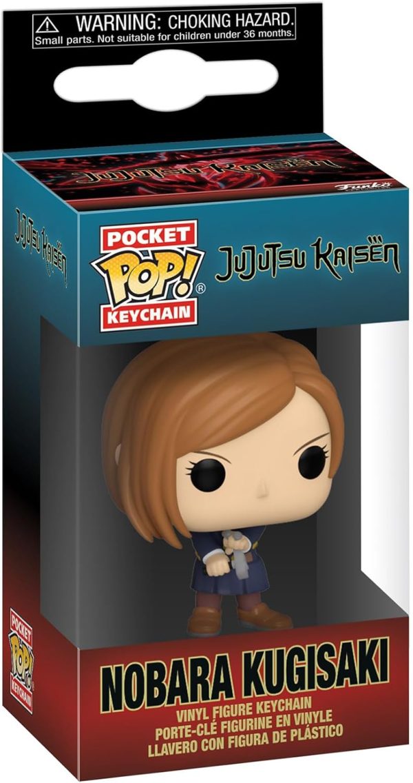 Funko POP! Keychain: JJK - Nobara Kugisaki - Jujutsu Kaisen Novelty Keyring - Collectable Mini Figure - Stocking Filler - Gift Idea - Official Merchandise - Anime Fans - Backpack Decor