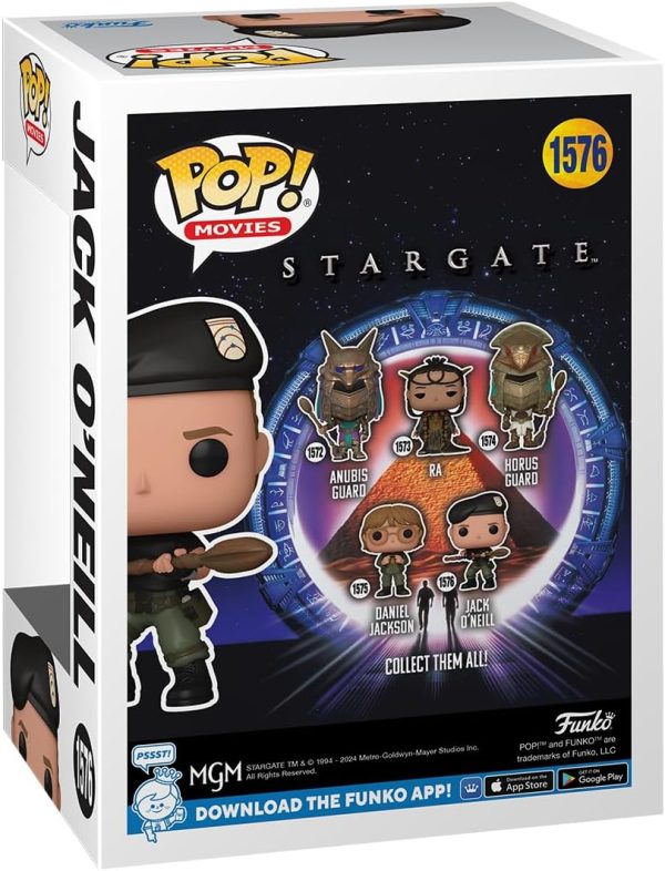 Funko POP! Movies: Stargate ?C Jack O'Neil - Collectable Vinyl Figure - Gift Idea - Official Merchandise - for Kids & Adults - Movies Fans - Model Figure for Collectors and Display
