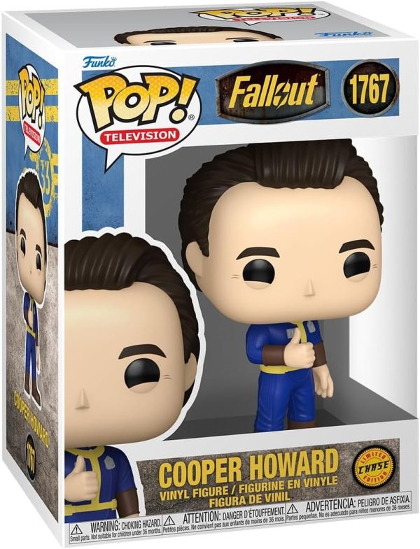 Funko Pop! TV: Fallout - Vault Boy - 1/6 Odds for Rare Chase Variant Cooper Howard- Collectable Vinyl Figure - Gift Idea - Official Merchandise - Toys for Kids & Adults - TV Fans