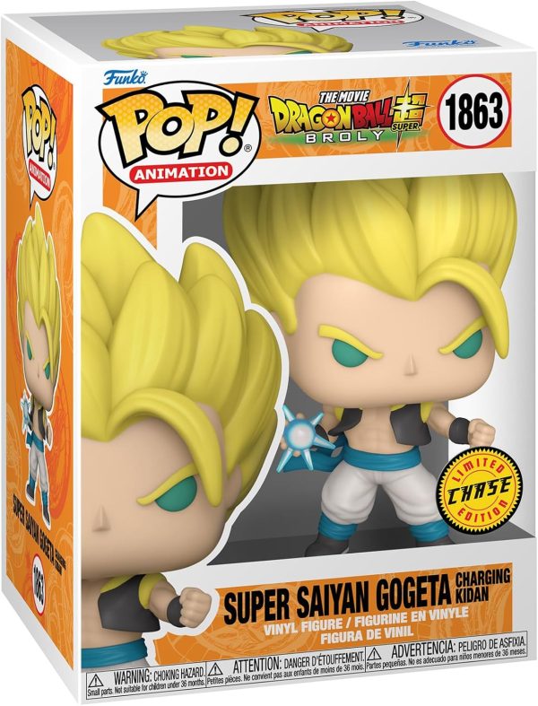 Funko POP Animation: Dragon Ball Super: Broly - Gogeta - 1/6 Odds for Rare Chase Variant - Dragon Ball Super Broly - Collectable Vinyl Figure - Gift Idea - Official Merchandise - for Kids & Adults