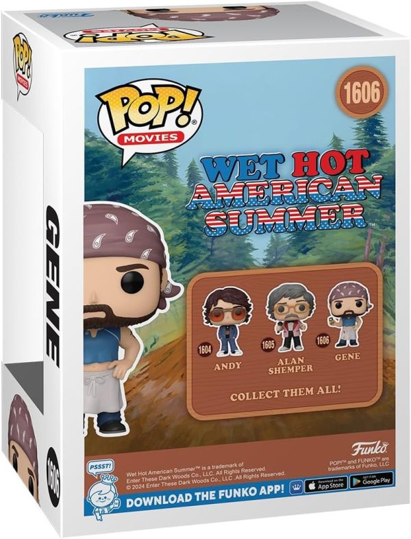 Funko POP Movies: Wet Hot American Summer - Gene with Can - Collectable Vinyl Figure - Gift Idea - Official Merchandise - for Kids & Adults - Movies Fans - Model Figure for Collectors