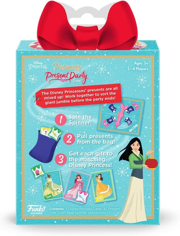 Funko Pop! Signature Games: Disney - Princess Holiday Present Party Card Game
