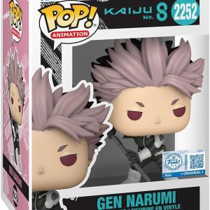 Funko Pop! Animation: Kaiju No8 - Gen Narumi - Amazon Exclusive - Collectable Vinyl Figure - Gift Idea - Official Merchandise - Toys for Kids & Adults - Anime Fans - Model Figure for Collectors