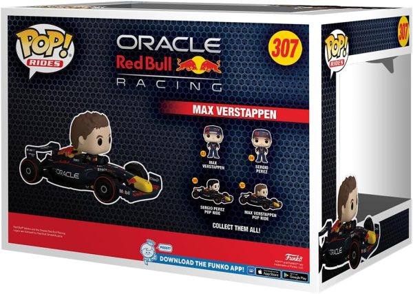 Funko POP! Ride Super Deluxe: Formula 1 - Max Verstappen - Red Bull F1 - Collectable Vinyl Figure - Gift Idea - Official Merchandise - for Kids & Adults - Sports Fans - Model Figure for Collectors