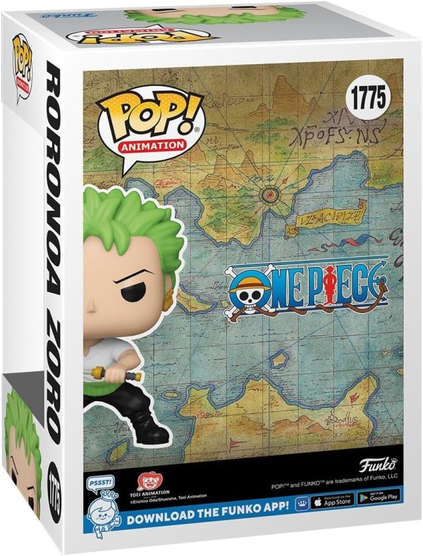 Funko POP Animation: One Piece - Roronoa Zoro - 1/6 Odds for Rare Chase Variant - Collectable Vinyl Figure - Gift Idea - Official Merchandise - for Kids & Adults - Anime Fans
