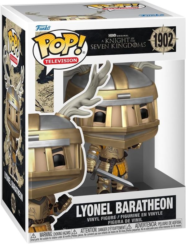 Funko Pop! TV: A Knight of The Seven Kingdoms - Lyonel Baratheon - Collectable Vinyl Figure - Gift Idea - Official Merchandise - Toys for Kids & Adults - TV Fans