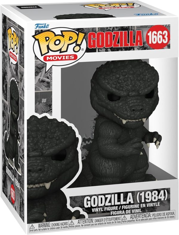 Funko POP Movies: Godzilla 70th Anniversary - Godzilla 1984-1/6 Odds for Rare Chase Variant - Collectable Vinyl Figure - Gift Idea - Official Merchandise - for Kids & Adults - Movies Fans