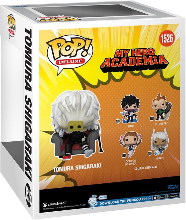 Funko POP! Deluxe: My Hero Academia (MHA) - 2 - Tomura Shigaraki in Chair - Collectable Vinyl Figure - Gift Idea - Official Merchandise - for Kids & Adults - Anime Fans