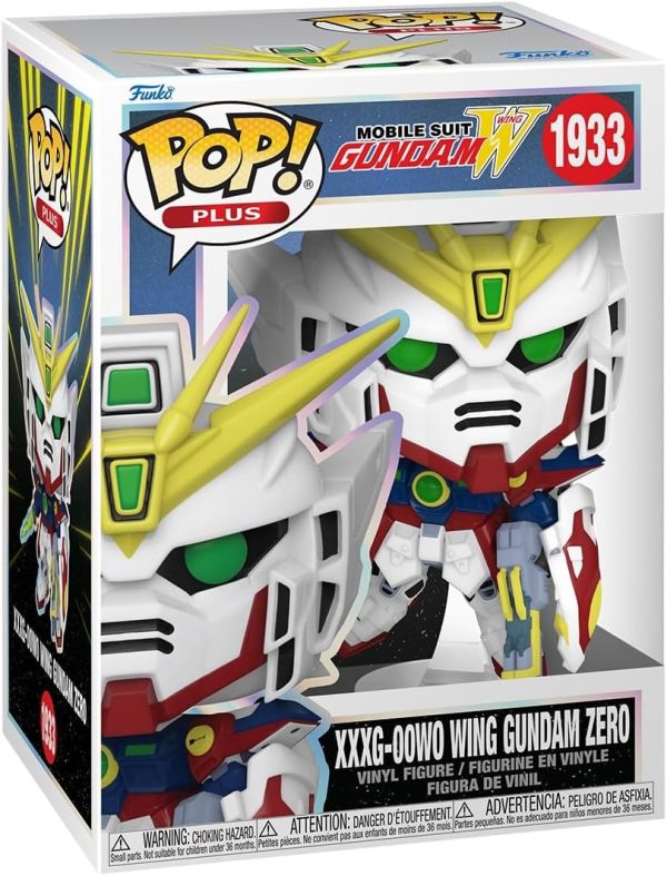 Funko Pop! Plus: Mobile Suit Gundam Wing - XXXG-00W0 Wing Gundam Zero - Collectable Vinyl Figure - Gift Idea - Official Merchandise - Toys for Kids & Adults - Anime Fans
