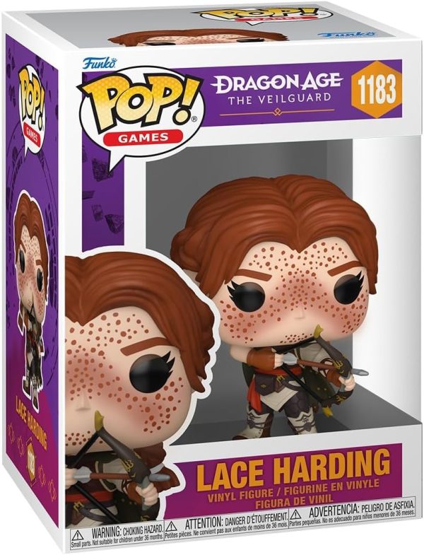 Funko Pop! Games: Dragon Age: The Veilguard - Lace Harding - Collectable Vinyl Figure - Gift Idea - Official Merchandise - Toys for Kids & Adults - Video Games Fans - Figure for Collectors and Display