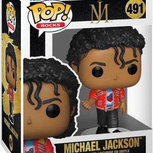 Funko Pop! Rocks: Michael Jackson - Beat It - Collectable Vinyl Figure - Gift Idea - Official Merchandise - Toys for Kids & Adults - Music Fans - Model Figure for Collectors