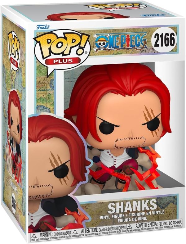 Funko Pop! Plus: One Piece - Shanks - Collectable Vinyl Figure - Gift Idea - Official Merchandise - Toys for Kids & Adults - Anime Fans - Model Figure for Collectors and Display