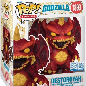 Funko Pop! Premium: Godzilla - Destoroyah - Retro Futurism Destroyah - Amazon Exclusive - Collectable Vinyl Figure - Gift Idea - Official Merchandise - Toys for Kids & Adults - Movies Fans
