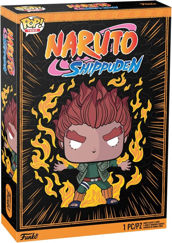 Funko Pop! Boxed Tee: Naruto - Eight Gates. Might Guy - XS