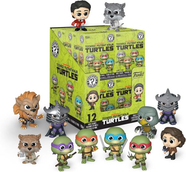 Funko Mystery Mini: Teenage Mutant Ninja Turtles (TMNT) - Single Item per Purchase - Collectable Vinyl Figure - Gift Idea - Official Merchandise - Toys for Kids & Adults - Mini Figure for Collectors