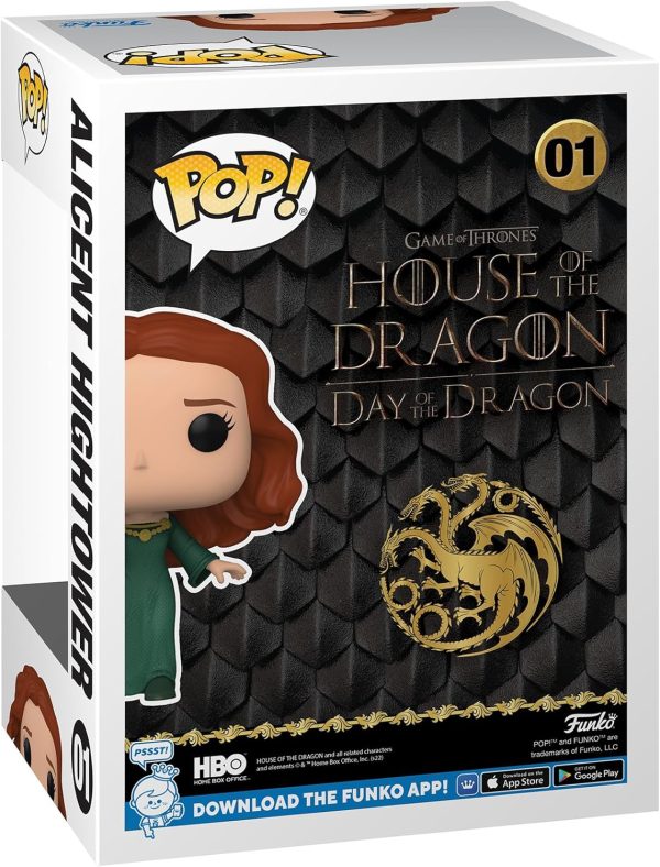 Funko Pop TV: House of The Dragon - Lady Alicent Hightower Hightower. Summer Convention - House of The Dragon - Amazon Exclusive - Collectable Vinyl Figure - Gift Idea - Official Merchandise