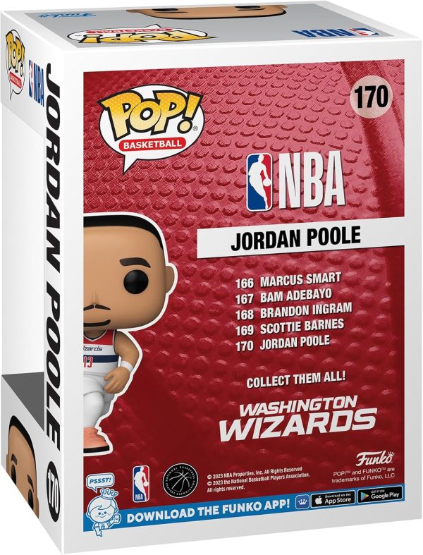 Funko Pop Collectible Toy Figure - Jordan Poole - NBA - Collectable Vinyl Figure - Gift Idea - Official Merchandise - Toys for Kids & Adults - Sports Fans