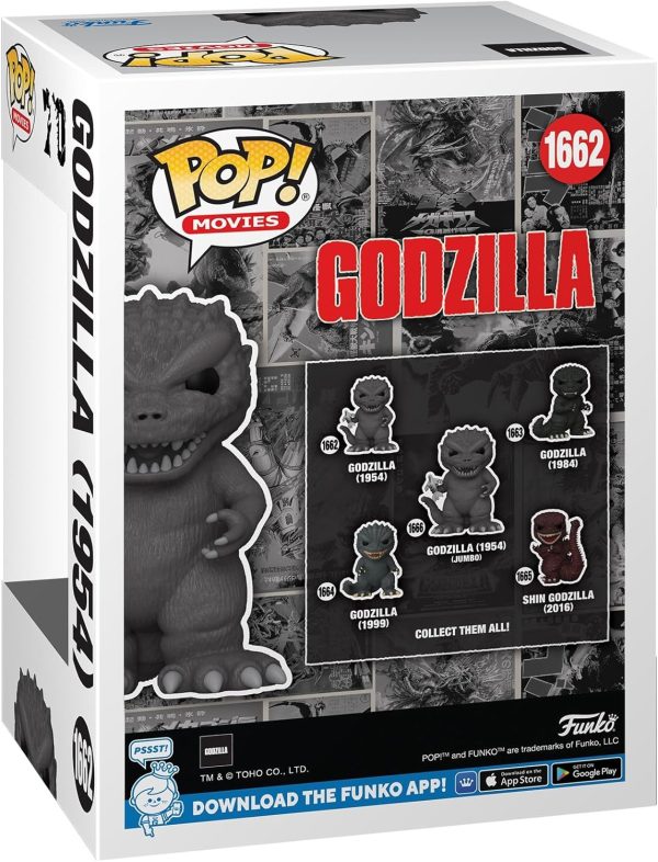 Funko POP Movies: Godzilla 70th Anniversary - Godzilla 1954 - Collectable Vinyl Figure - Gift Idea - Official Merchandise - for Kids & Adults - Movies Fans - Model Figure for Collectors and Display