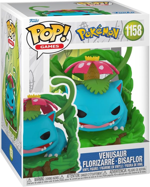 Funko Pop! Premium: Pokemon - Venusaur - Collectable Vinyl Figure - Gift Idea - Official Merchandise - Toys for Kids & Adults - Video Games Fans - Model Figure for Collectors and Display