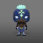 Funko POP WWE: Rey Mysterio. Glow in The Dark. Amazon Exclusive. Multicolor. (58784)
