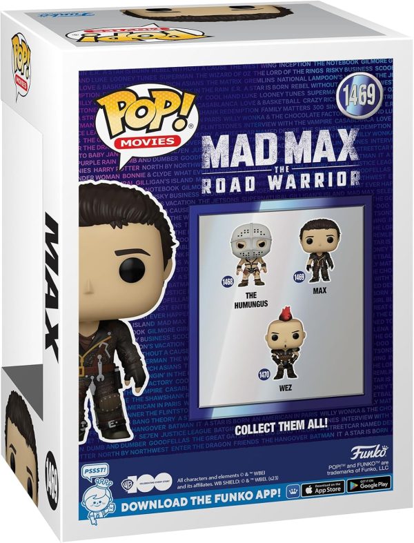 Funko POP! Movies: Mad Max 2: The Road Warrior - Rockatansky - Collectable Vinyl Figure - Gift Idea - Official Merchandise - for Kids & Adults