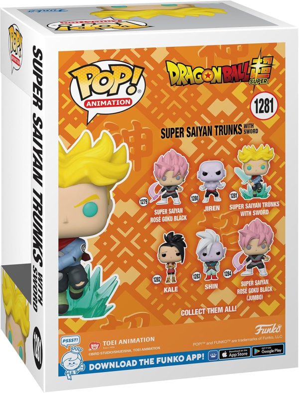 Funko Pop! Animation: Dragon Ball Super - Super Saiyan Trunks with Sword